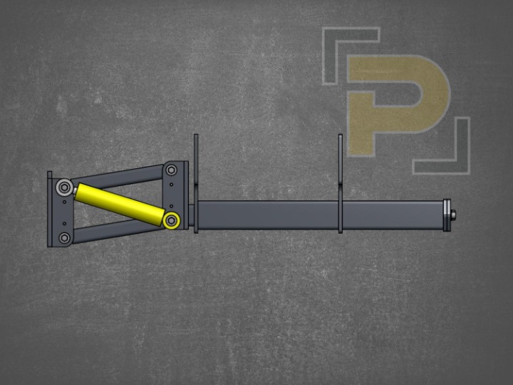 Universal mid-mount frame